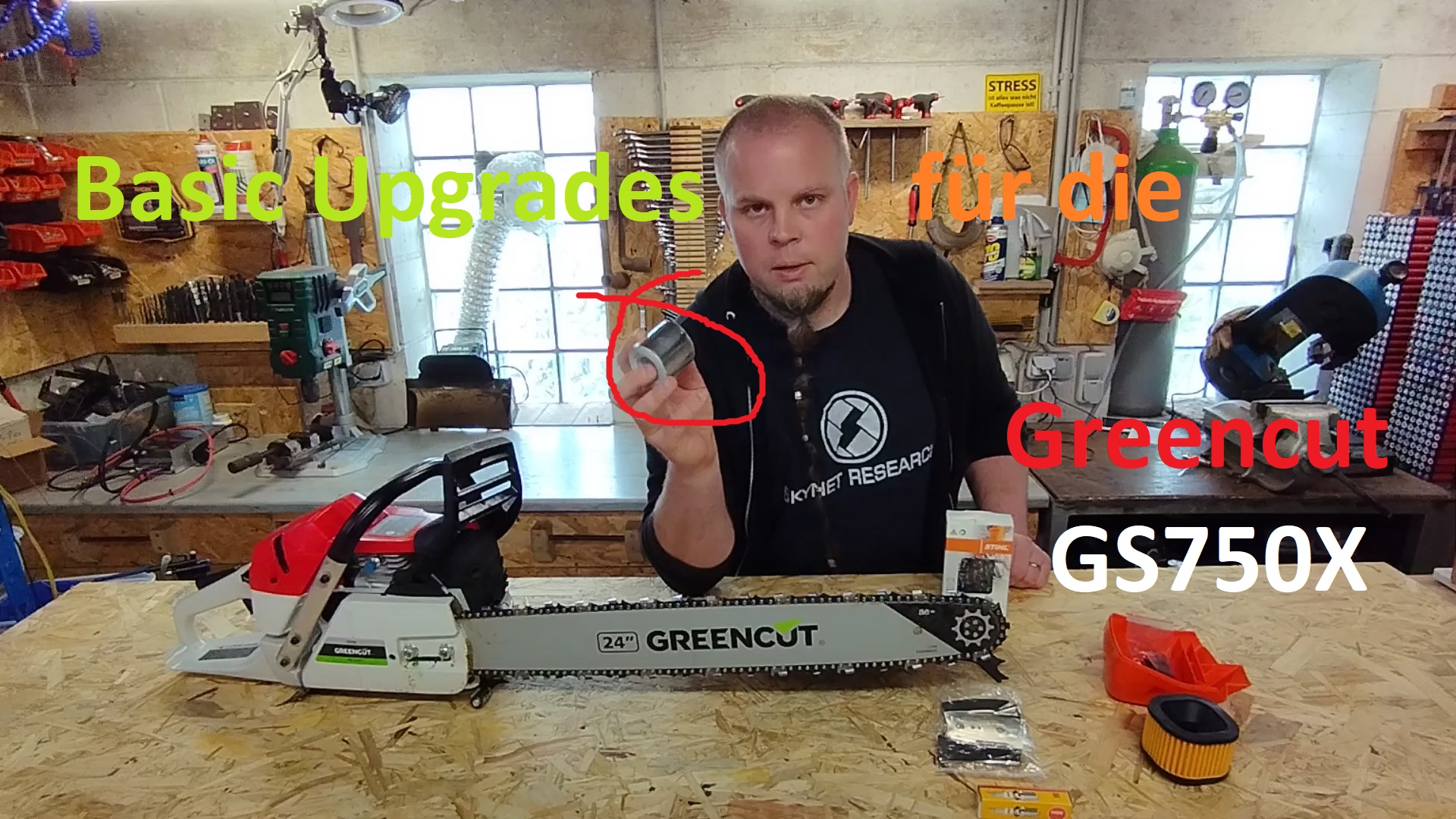 Greencut GS750X Teil2 Basic Upgrades Titelbild