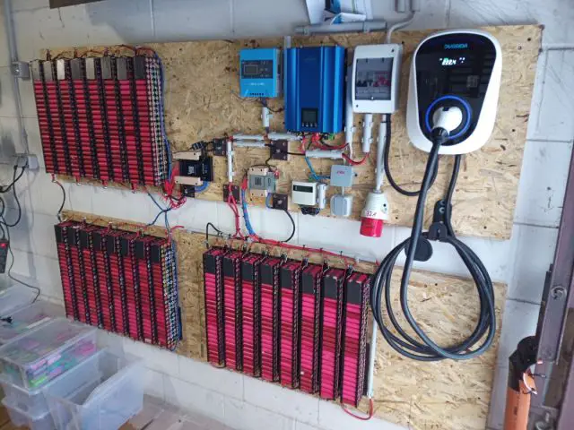 Bild von DIY Tesla Powerwall 18650 Akku Speicjer LiIon Laptop eBike Wallbox BELV E-Auto elektroauto ladestation photovoltaik solar