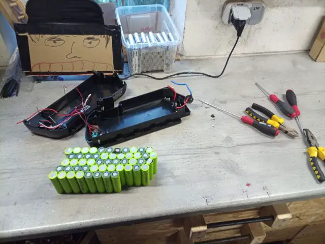 Bild von DIY 18650 Powerwall solarakku laptopakkus recycling batterie