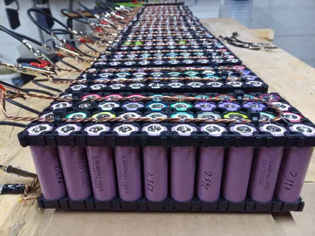 Bild von diy 18650 powerwall ithium zellen akku solar speicher batterie puffer