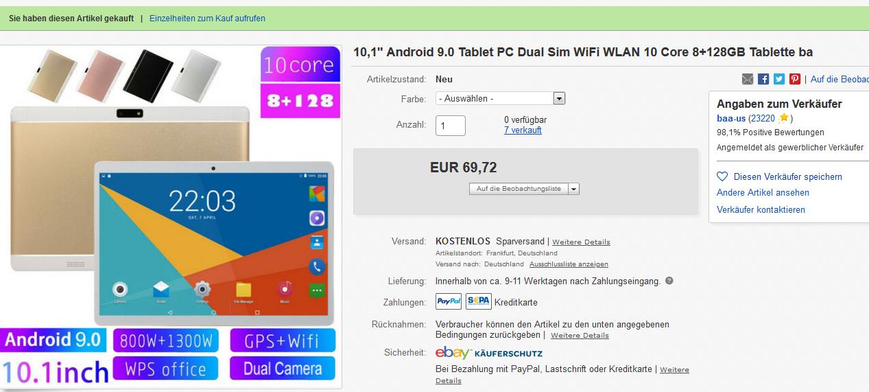 eBay Fake Tablet TS M704A baa us 01