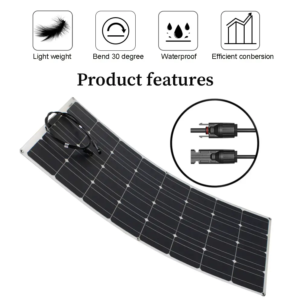 Balkonsolar flexible Solarmodule