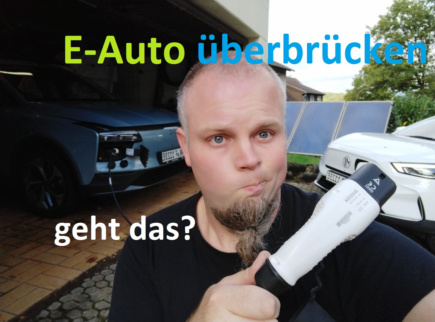 E Auto Elektroauto ueberbruecken V2L Vehicle to load
