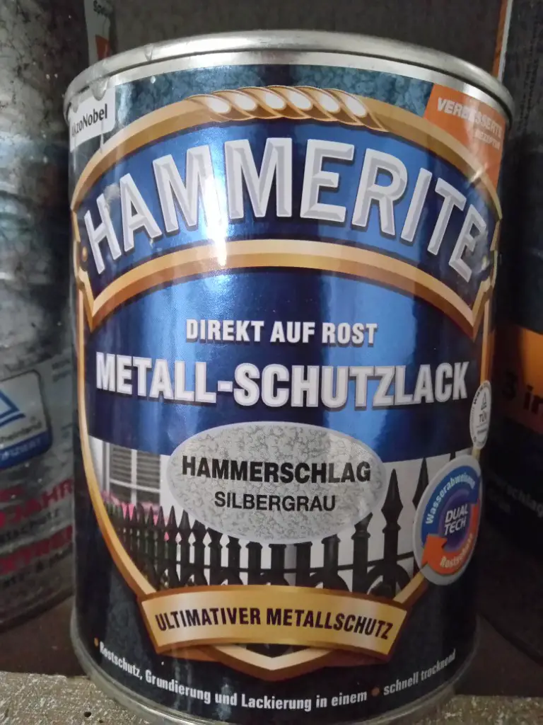 Farbe Hammerit Hammerschlag