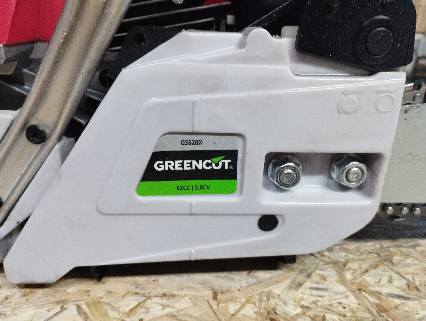 Greencut GS620X Benzin Motorsaege Kettensaege 09