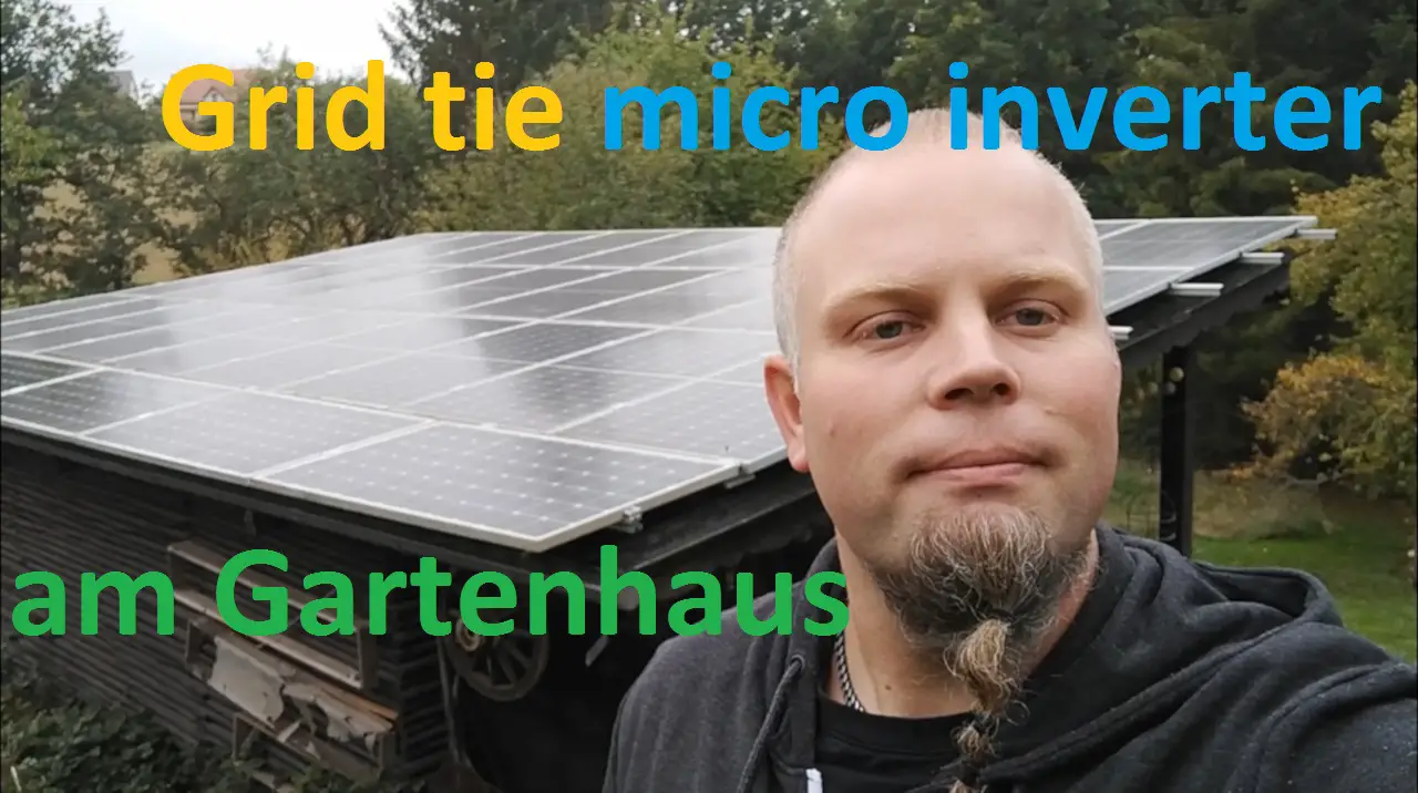 Photovoltaik Gartenhaus Balkonsolar Strom sparen Energie, Winter Solar
