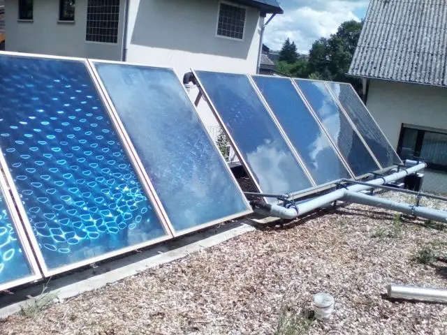 Solaranlage Solarthermie