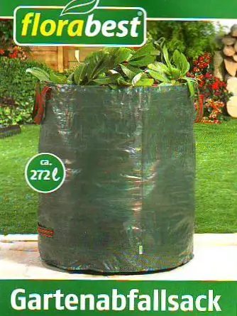 270 Gartenabfallsack Florabest Liter Laubsack, XXL von Parkside Lidl