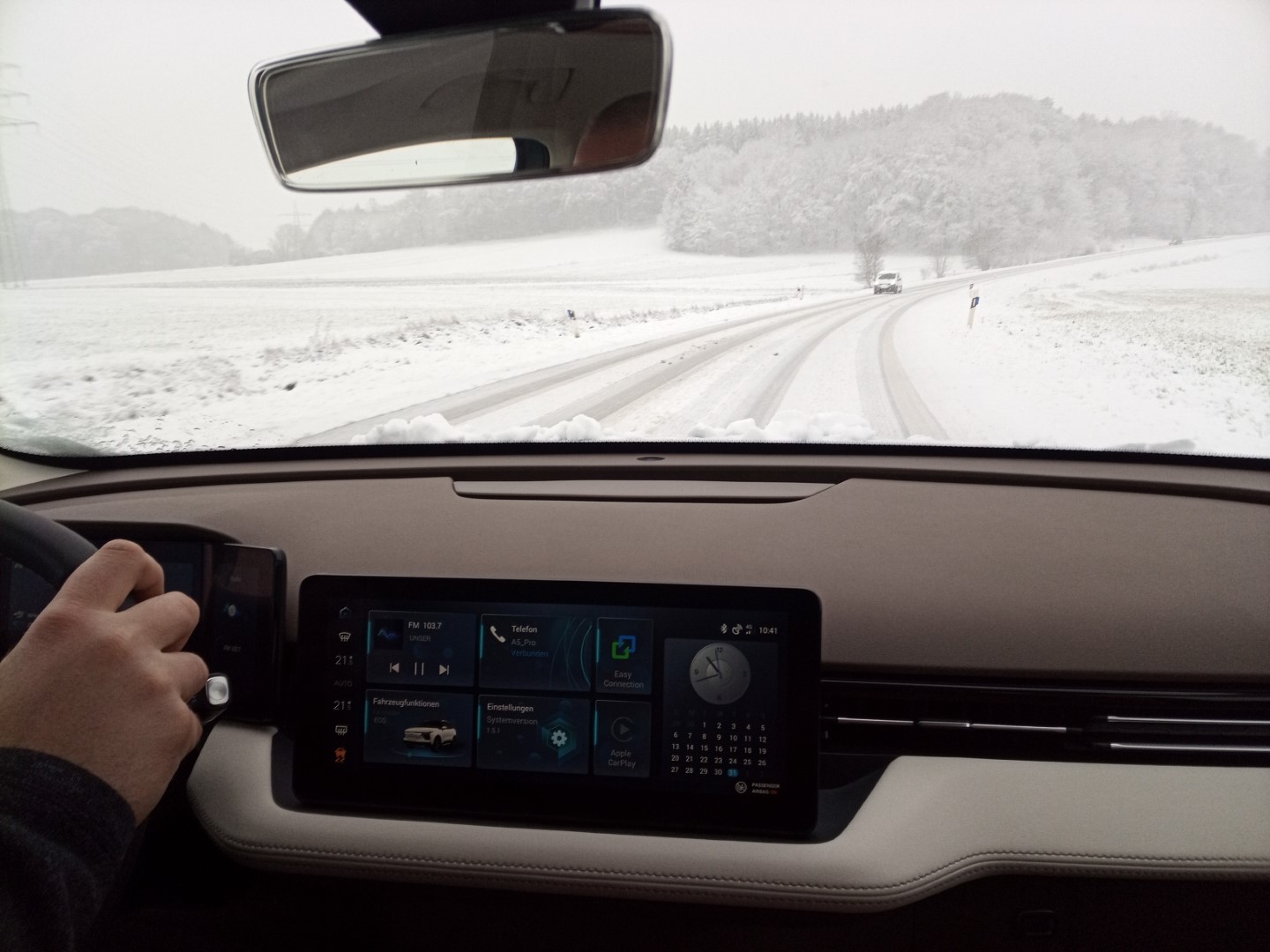 Aiways U5 Schnee 2