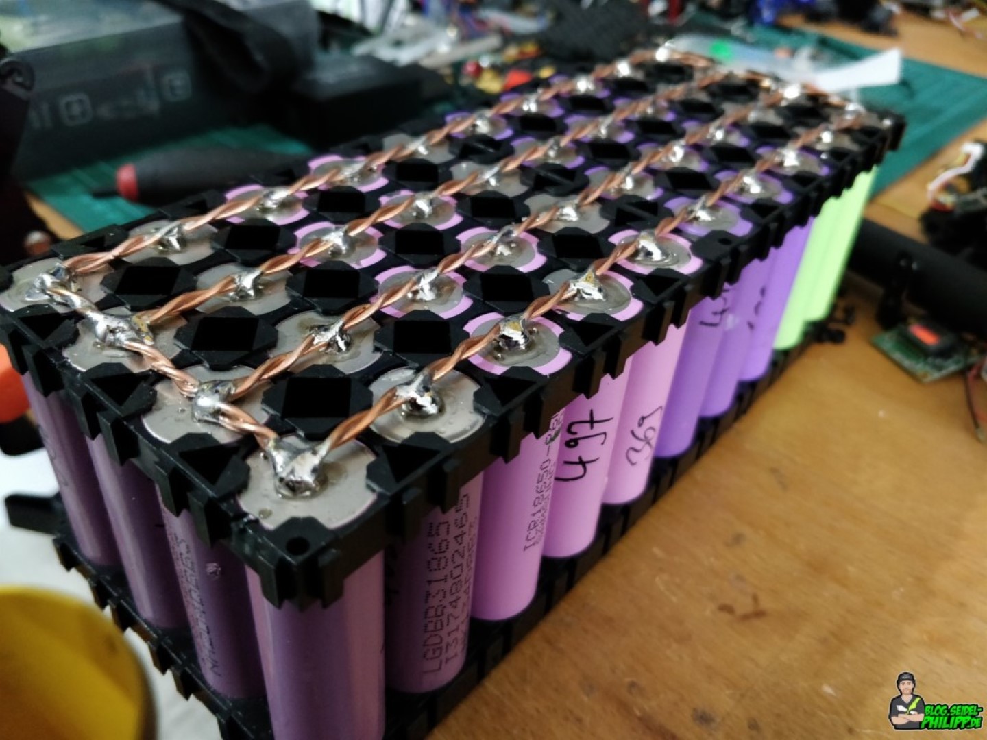 Akkuback DIY 18650 Powerwall