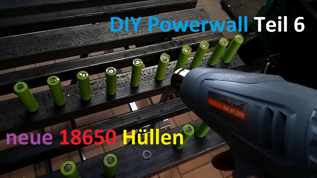 Schritt fuer Schritt zur 18650 Powerwall Teil 01 Laptopakkus zerlegen