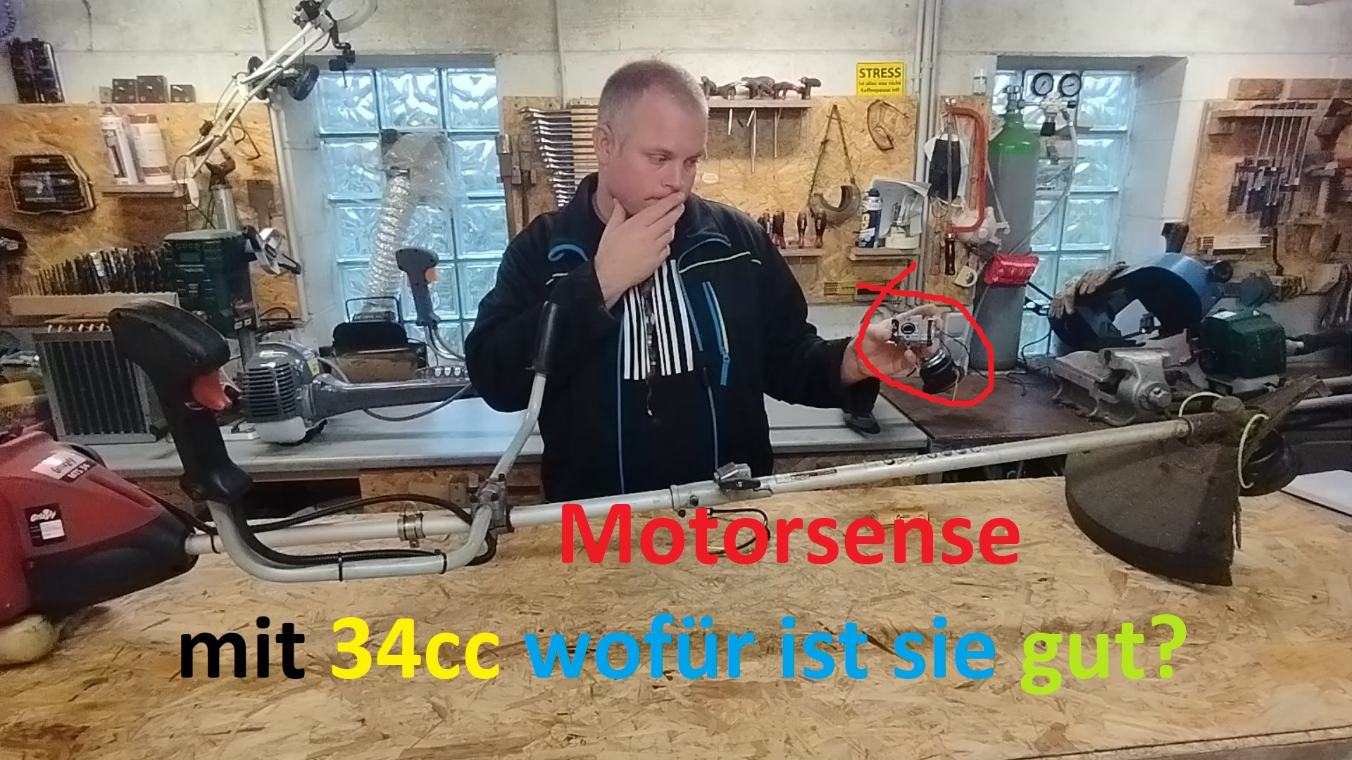 Motorsense Grizzly MTS 34 Titelbild