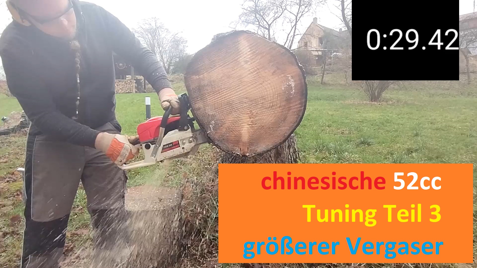 52cc Tuning Porting Vergaser 372XP Kettensaege Titelbild