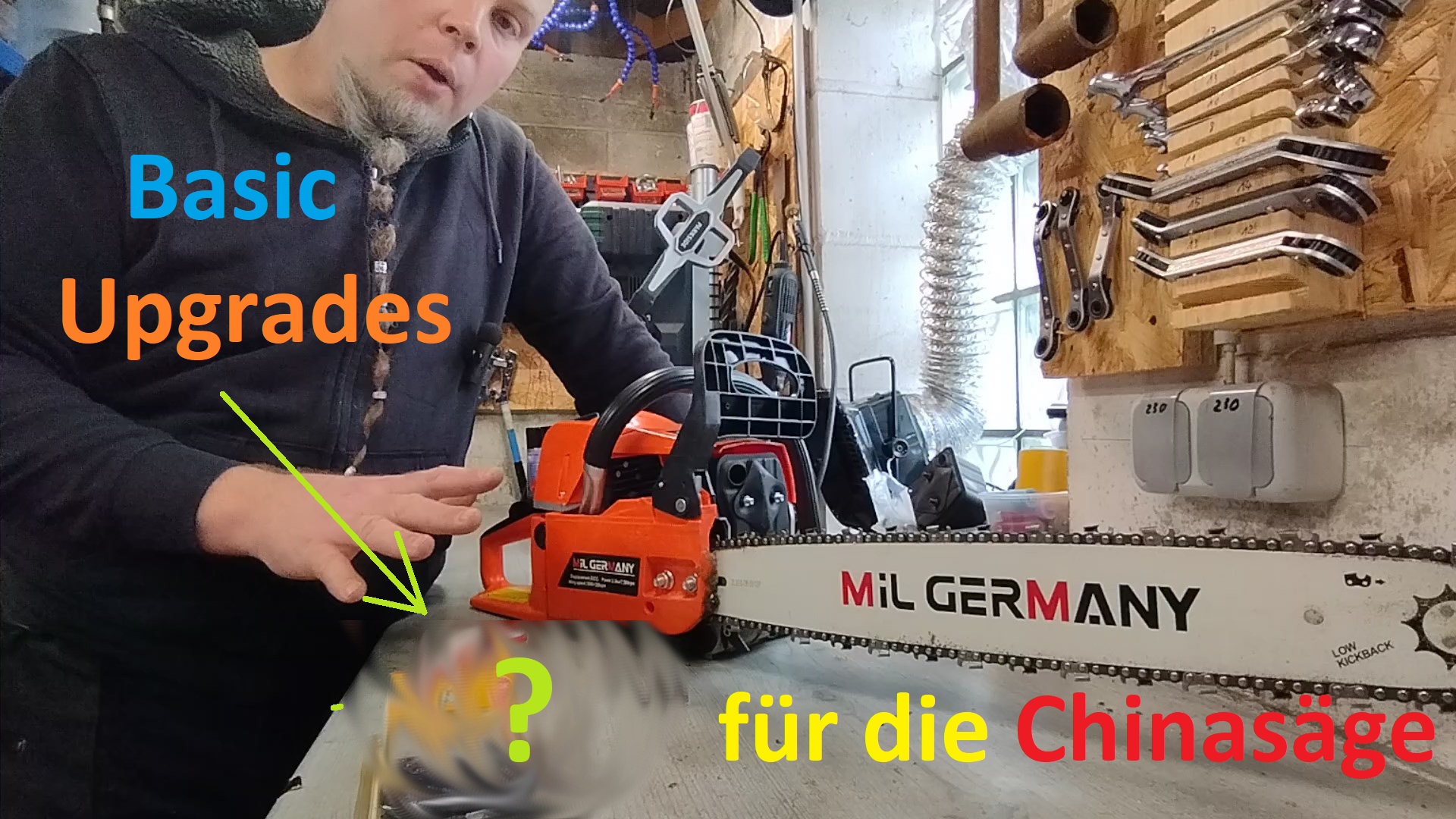 Basic Upgrades fuer die Chinasaege