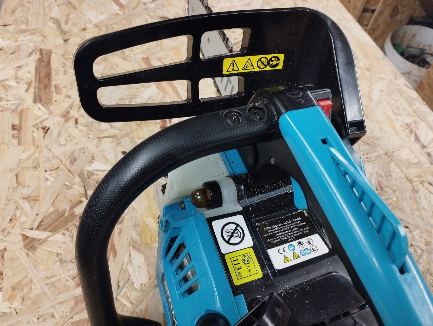 Bituxx Top Handle Motorsaege Kettensaege MS 18390 CS25