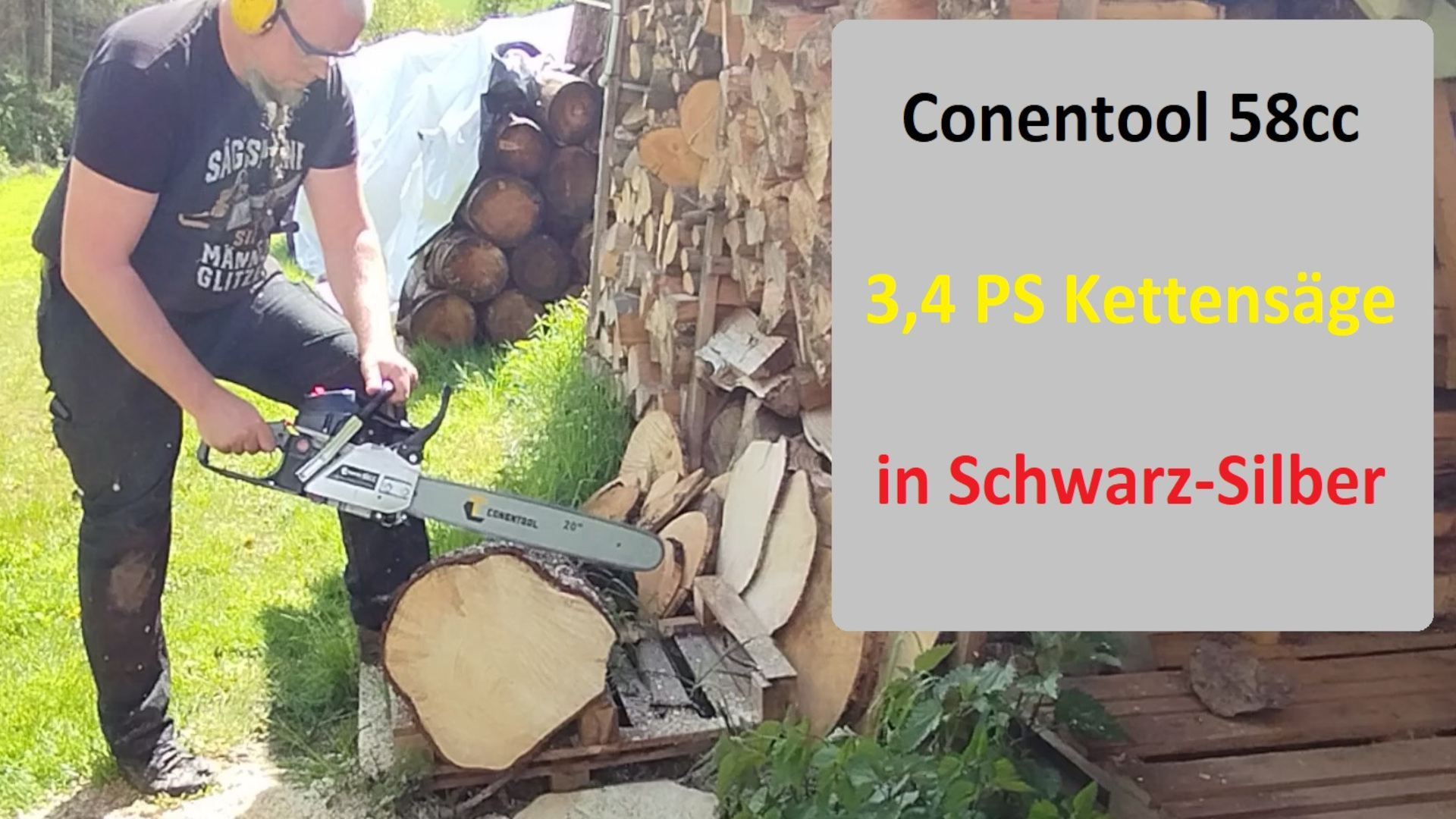 Conentool 58cc SSilber Schwarz Titelbild
