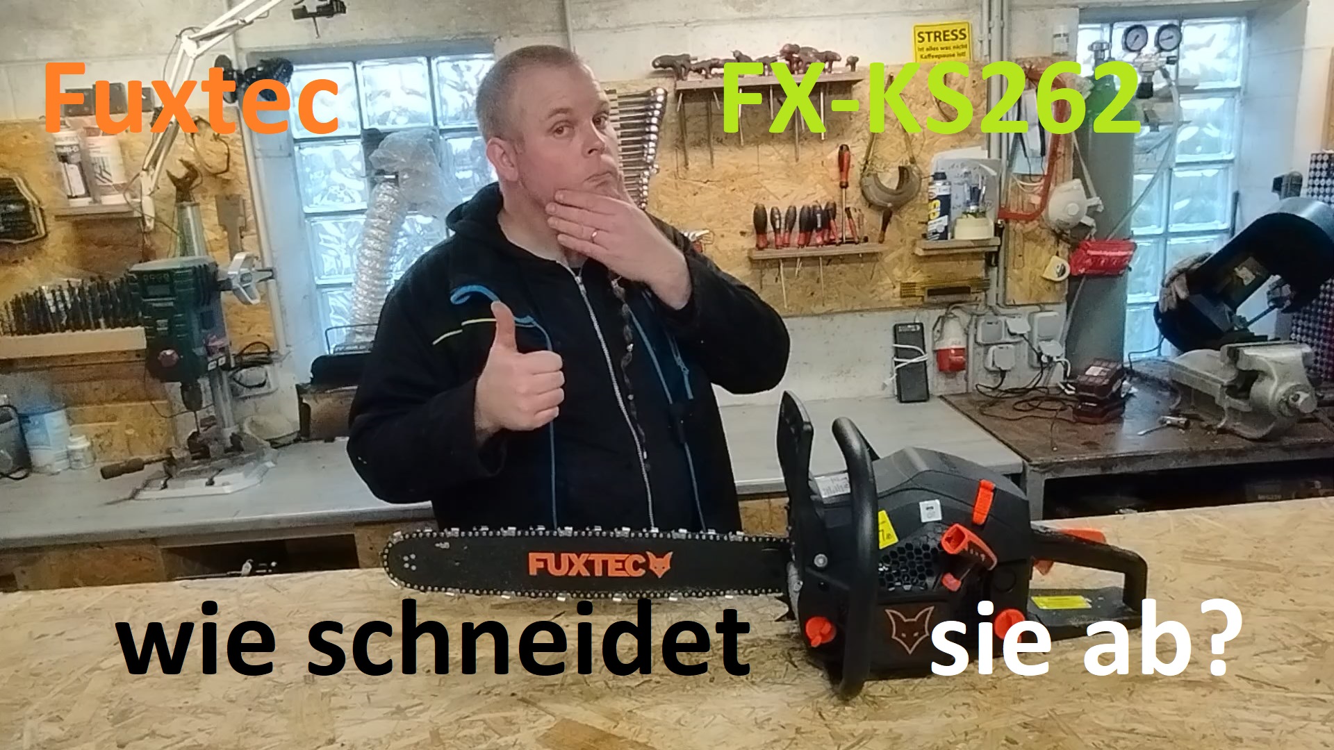 Fuxtec FX KS262 Motorsaege Kettensaege Titelbild