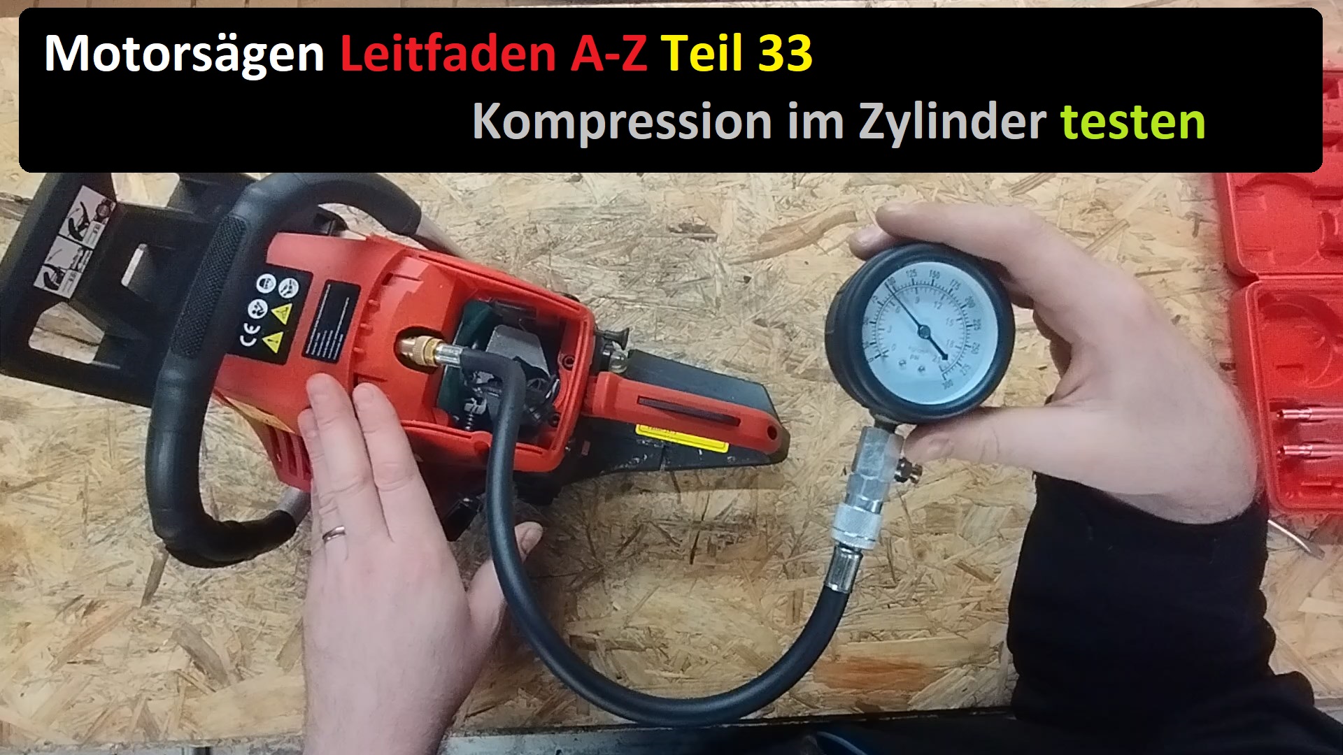 MS Reparaturanleitung Teil 33 Kompression prüfen Titelbild