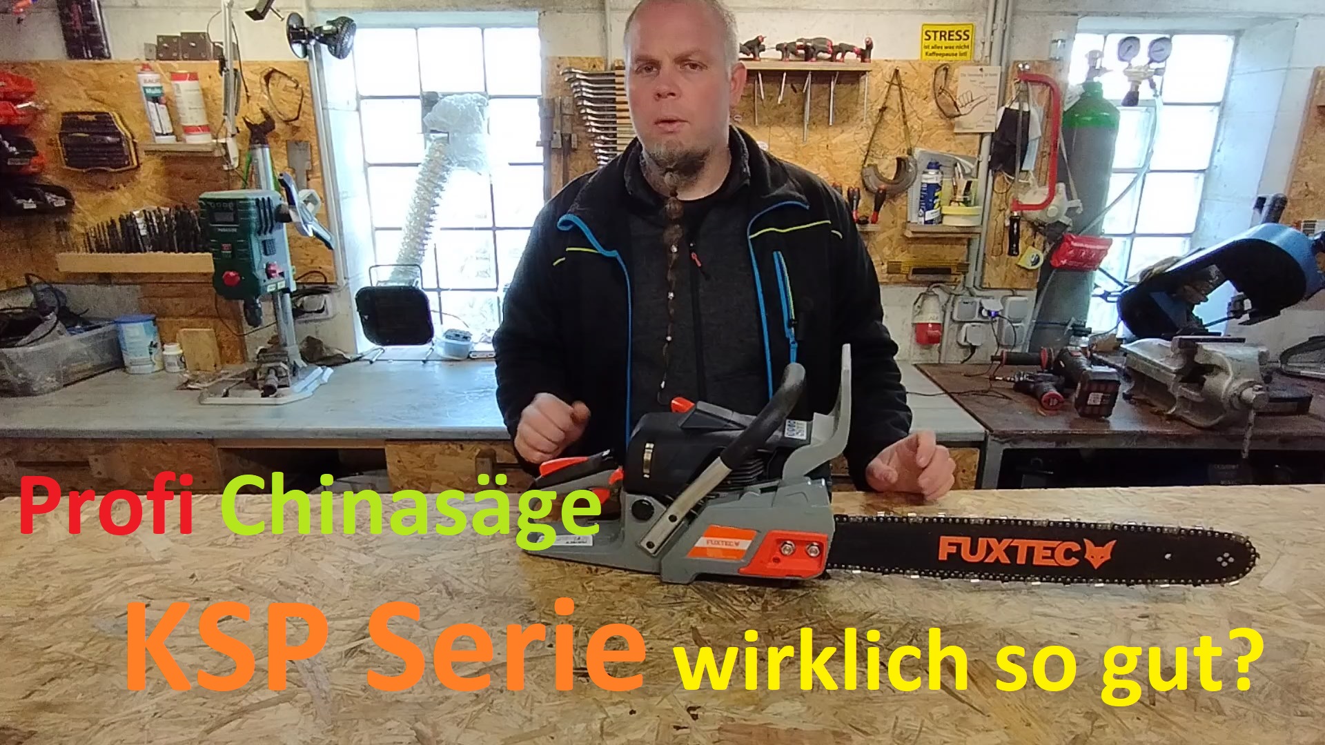 Profi Kettensaege aus China Fuxtec KSP 250 256 Titelbild neu