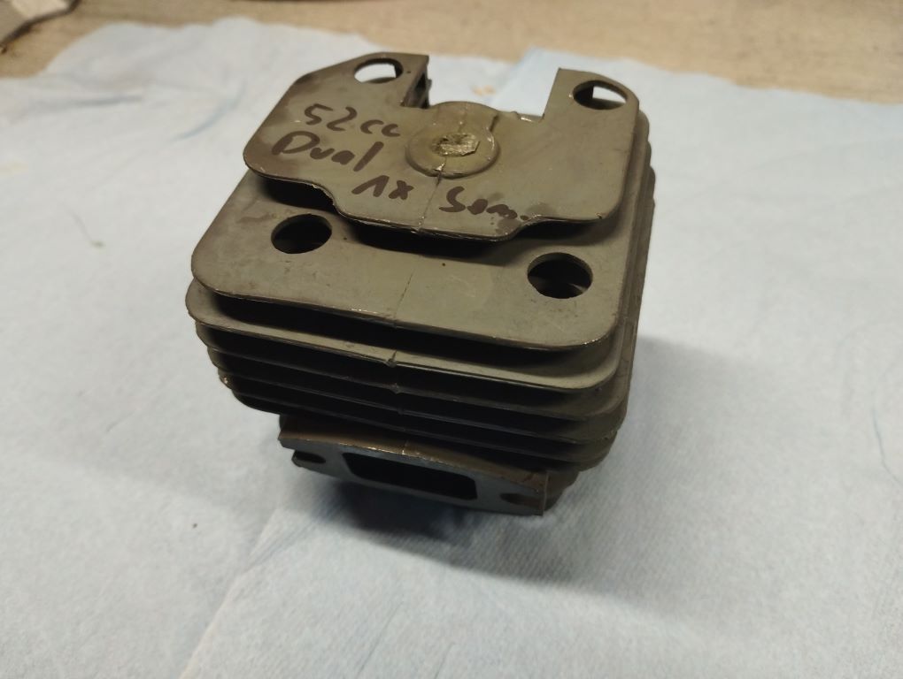 chinesische Kettensaege 52cc 5200 tuning porting Zylinder free porten