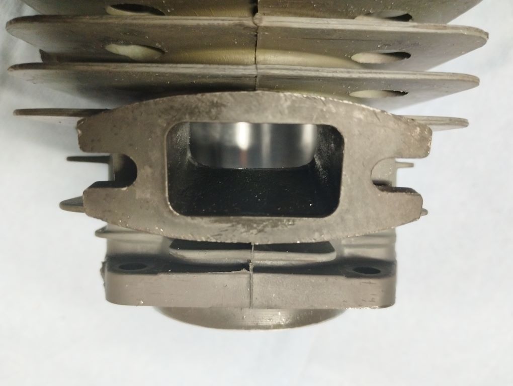 chinesische Kettensaege 52cc 5200 tuning porting Zylinder free porten
