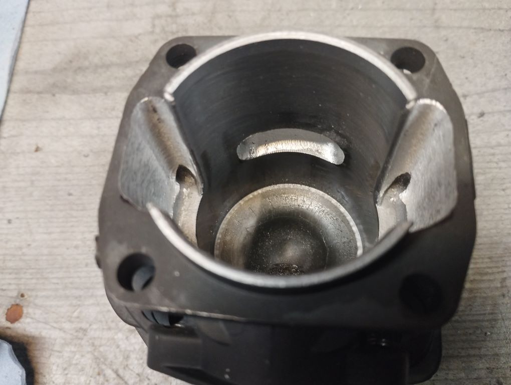 chinesische Kettensaege 52cc 5200 tuning porting Zylinder free porten