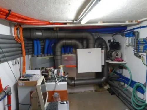 Bild von zentrale Wohnraumlüftung Swentibild Euroair 250 kontrollierte belüftung entlüftung lüftungsanlage