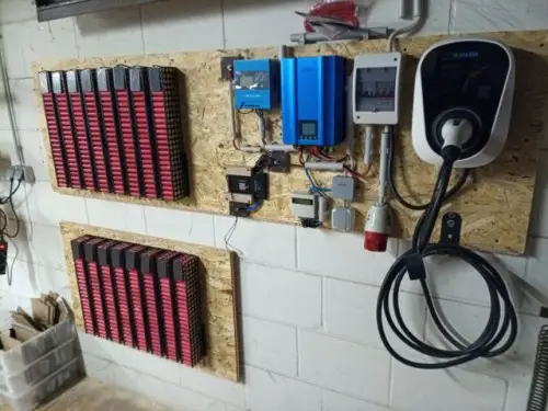 Duosida Wallbox Powerwall Sanyo Laptop Akkus DIY 18650 MPPT SOlar Laderegler Grid tie inverter limiter