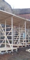 Bild von Holzunterstand