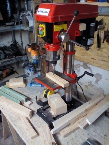 Bild von Eberth 550 Watt Tischbohrmaschine