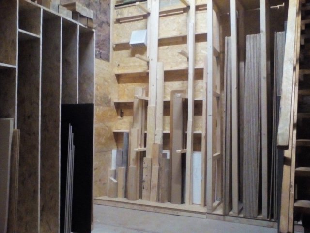 Bild von Holzlager
