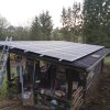 Photovoltaik Solar PV Gartenhaus Dach selbst machen installieren selber