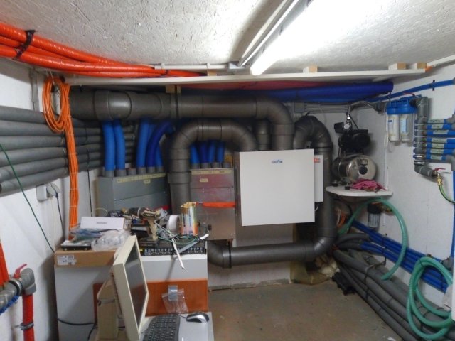 Bild von Swentibold EuroAir 250 zentrales Lüftungsgerät kontrollierte Wohnraumlüftung Wärmerückgewinnung