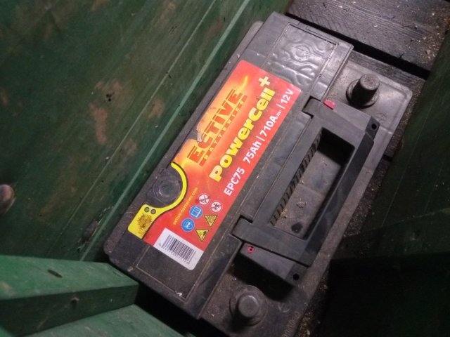 Bild von Autobatterie