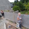 Stützmauer Sonnenterrasse Hang abfangen