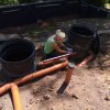 Bild von Regentank Zisterne Regenwasser Regentonne anschließen