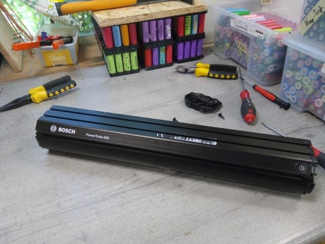 Bild von Bosch Power Tube 500 625 Powertube eBike 18650 Akkupack
