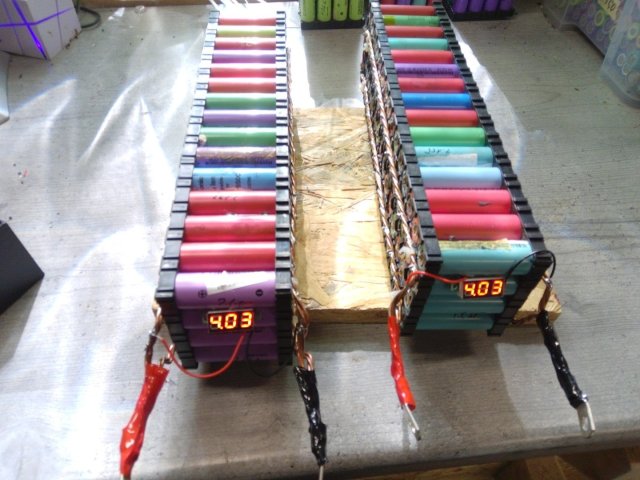 Bild von DIY 18650 Powerwall AKkupack batterie 14s60p