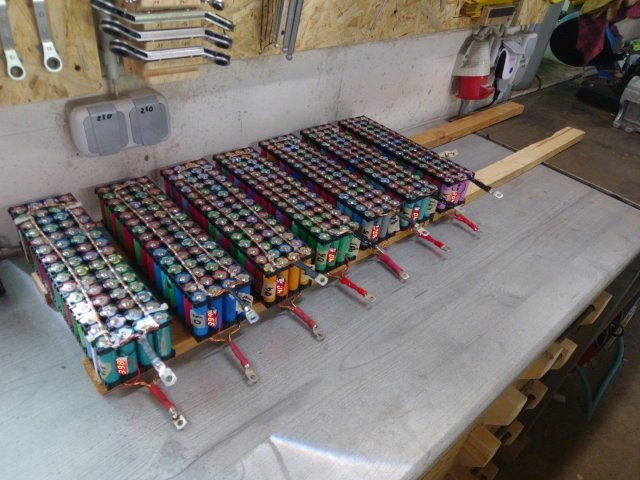 Bild von Akkupacks 14s60p 18650 DIY Powerwall