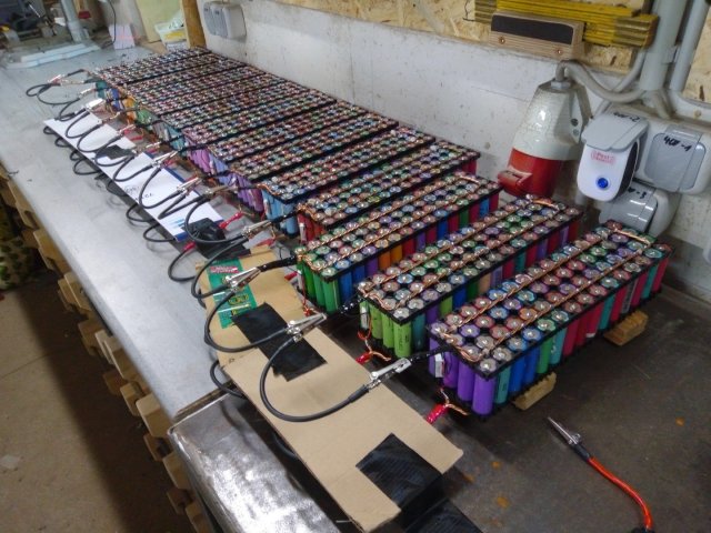 Bild von Solarakku DIY Speicher 18650 LiIon Powerwall 14s
