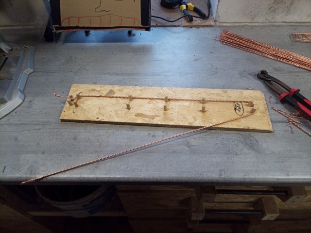 Bild von 18650 powerwall busbar kupfer diy laptopakku