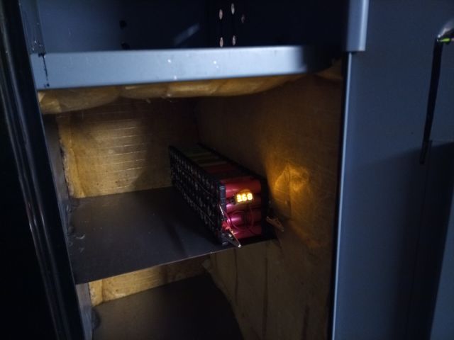 Bild von diy 18650 powerwall heater liion