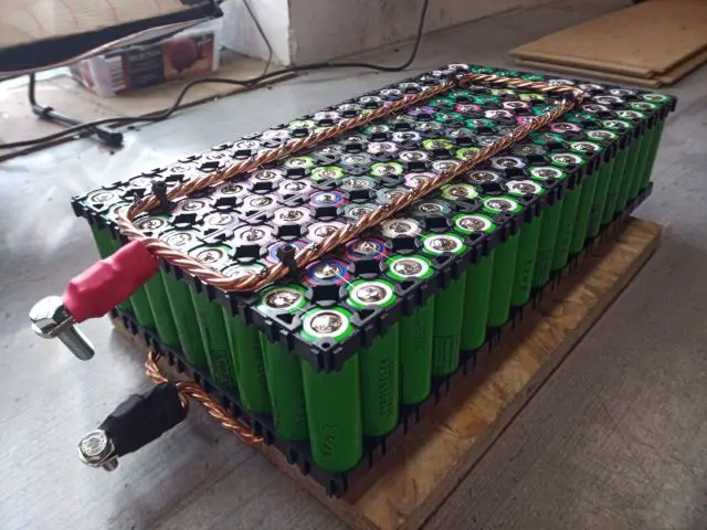 Bild von liion lithium 18650 recycling solarspeicher tesla powerwall 14s120p diy