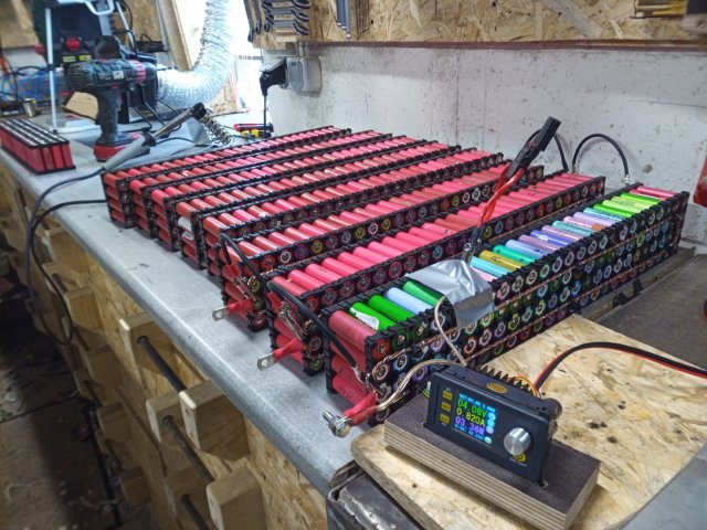 Bild von lithium ebike akku zellen laptop batterie sicherungsdraht busbar 18650 powerwall