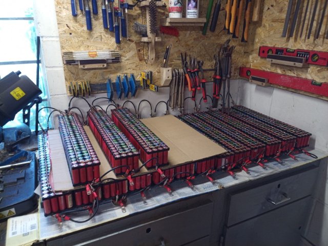 Bild von powerwall 18650 selbstbau diy