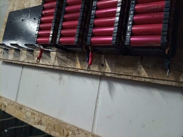 Bild von diy 18650 powerwall