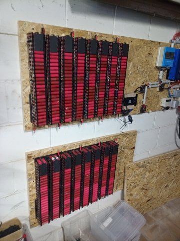 Bild von 8kwh diy 18650 powerwall tesla elektroauto