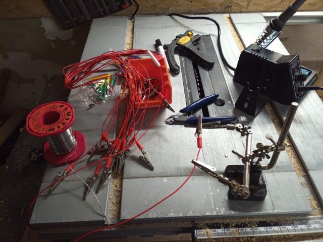 Bild von balancer kabel harness bms