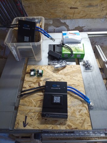 Bild von diy powerwall 18650 bms jkbms aktiv balancer