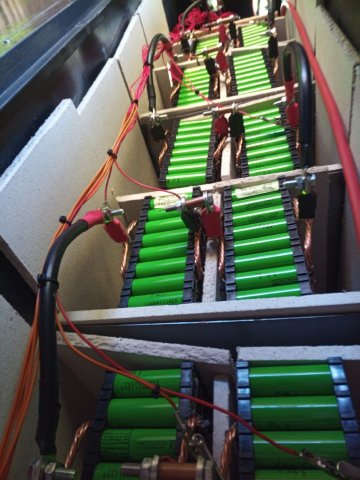Bild von 18650 powerwall 14s120p